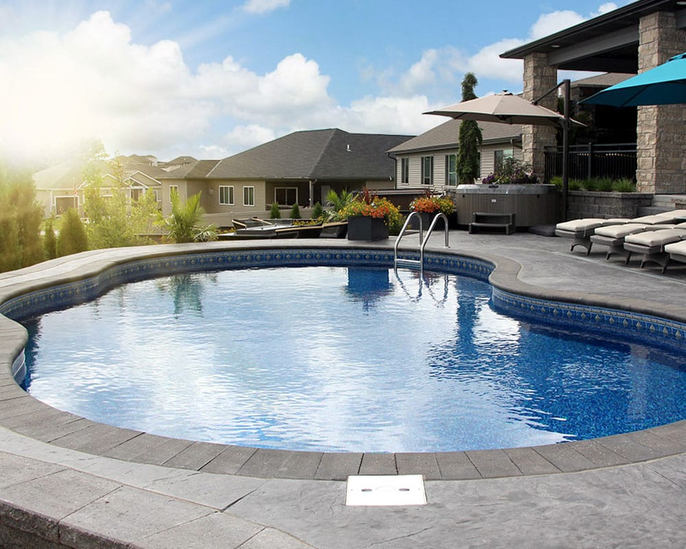Semi-Inground Pools Image